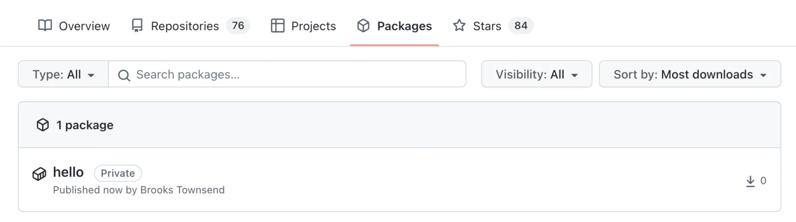 package page