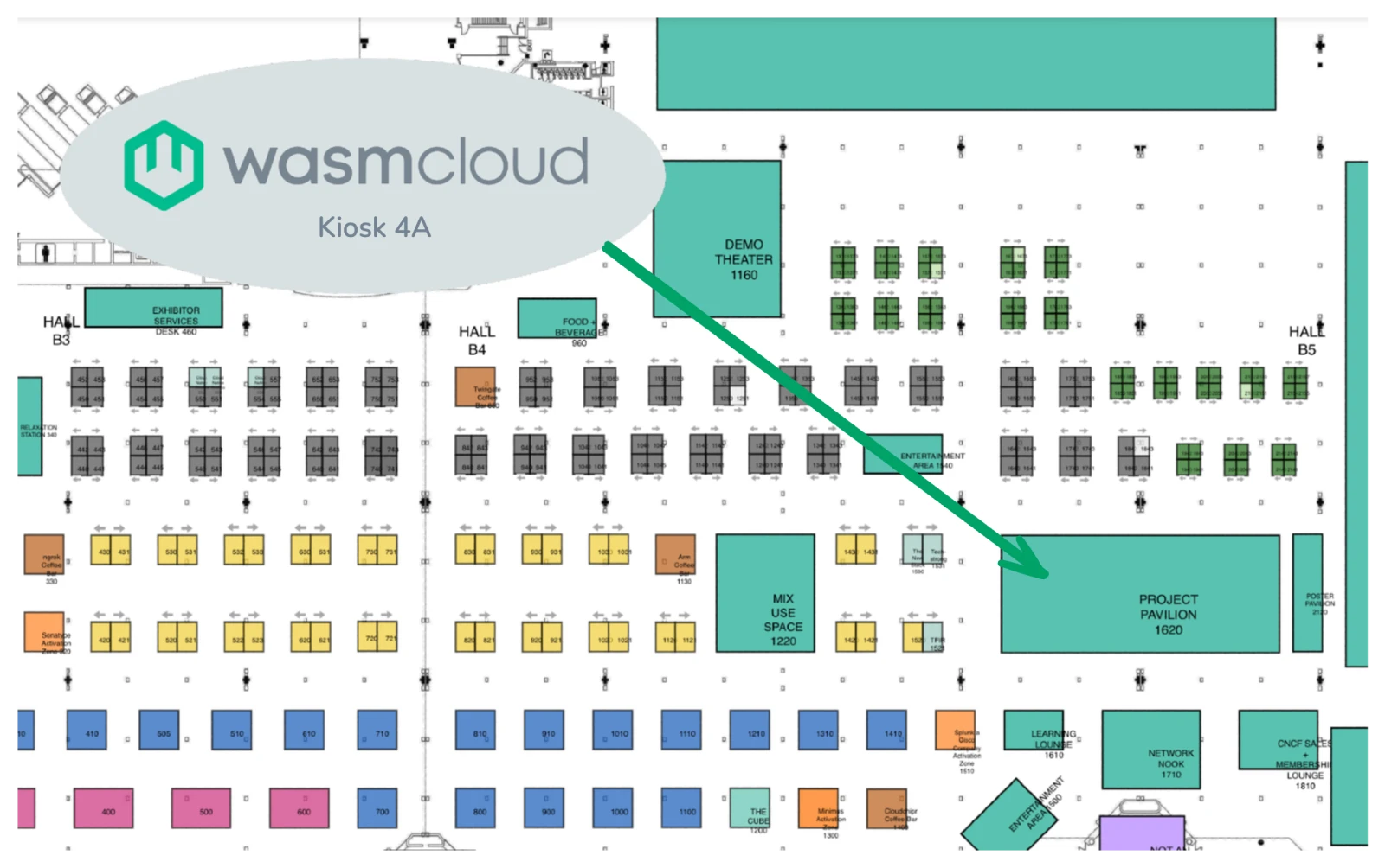 Solution Showcase floor map